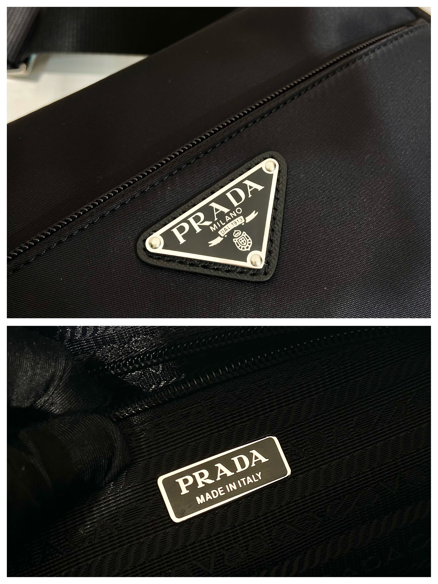 Pra*a 1bc167 crossbody bag -23*15*7cm