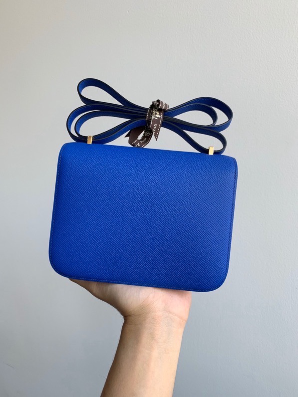 H**mes constance epsom leather-19cm