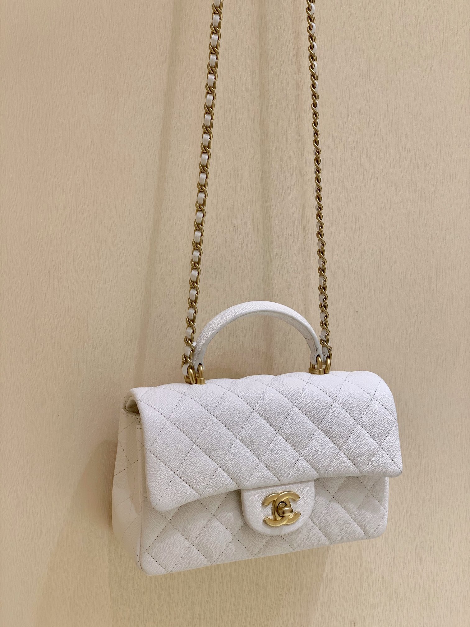 Ch@nel Flap Bag-20*13*9CM