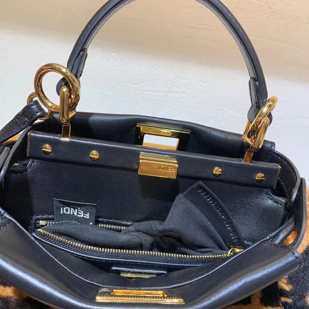 F**di peekaboo handbags-27cm