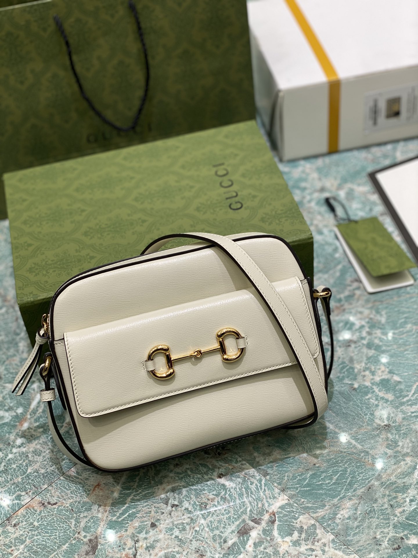 G*u*i 1955 handbag-22.5*17*6.5cm