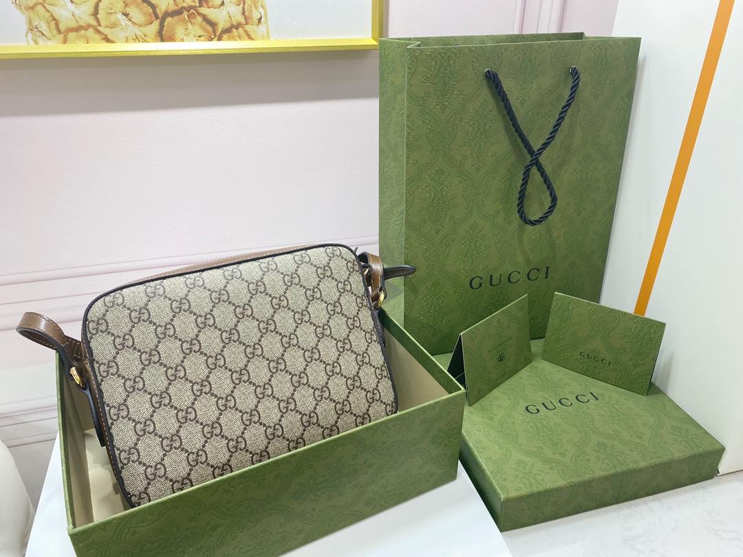 G*u*i 1955 handbag-22.5*17*6.5cm
