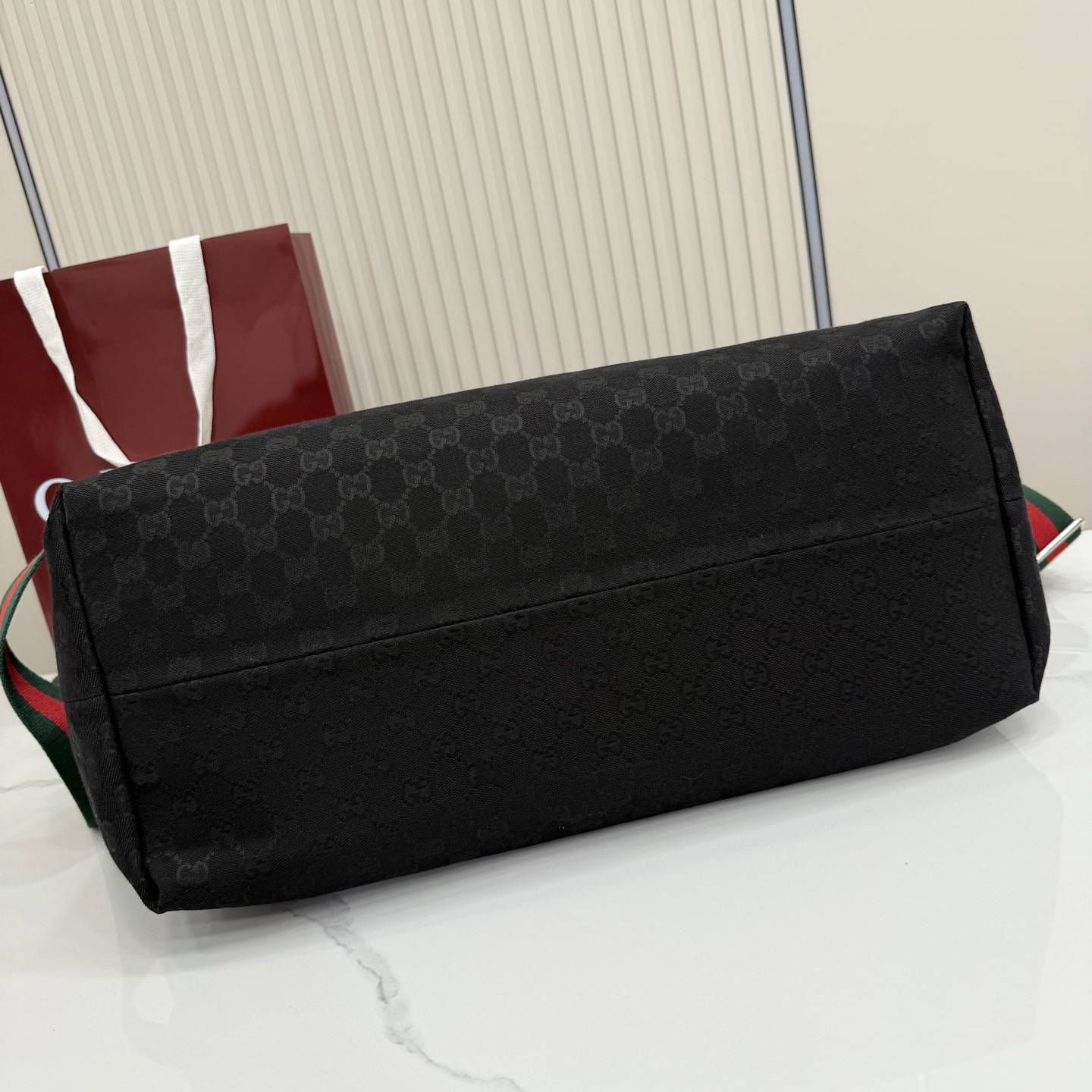 Guc*ci Brera GG Canvas Large Shoulder Bag-46*29*20.5CM