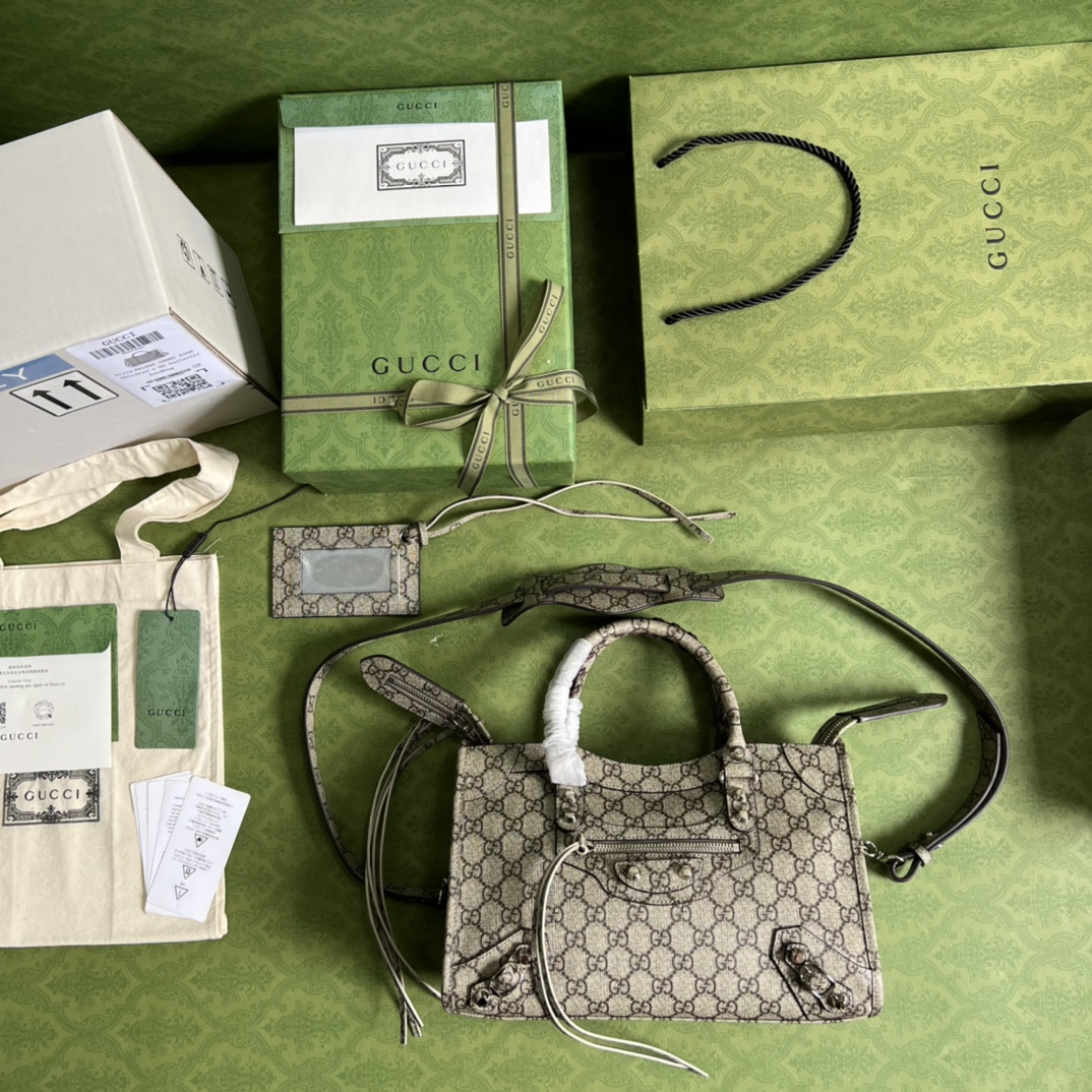 BL × GG Aria Top Handbags-30*12*20CM