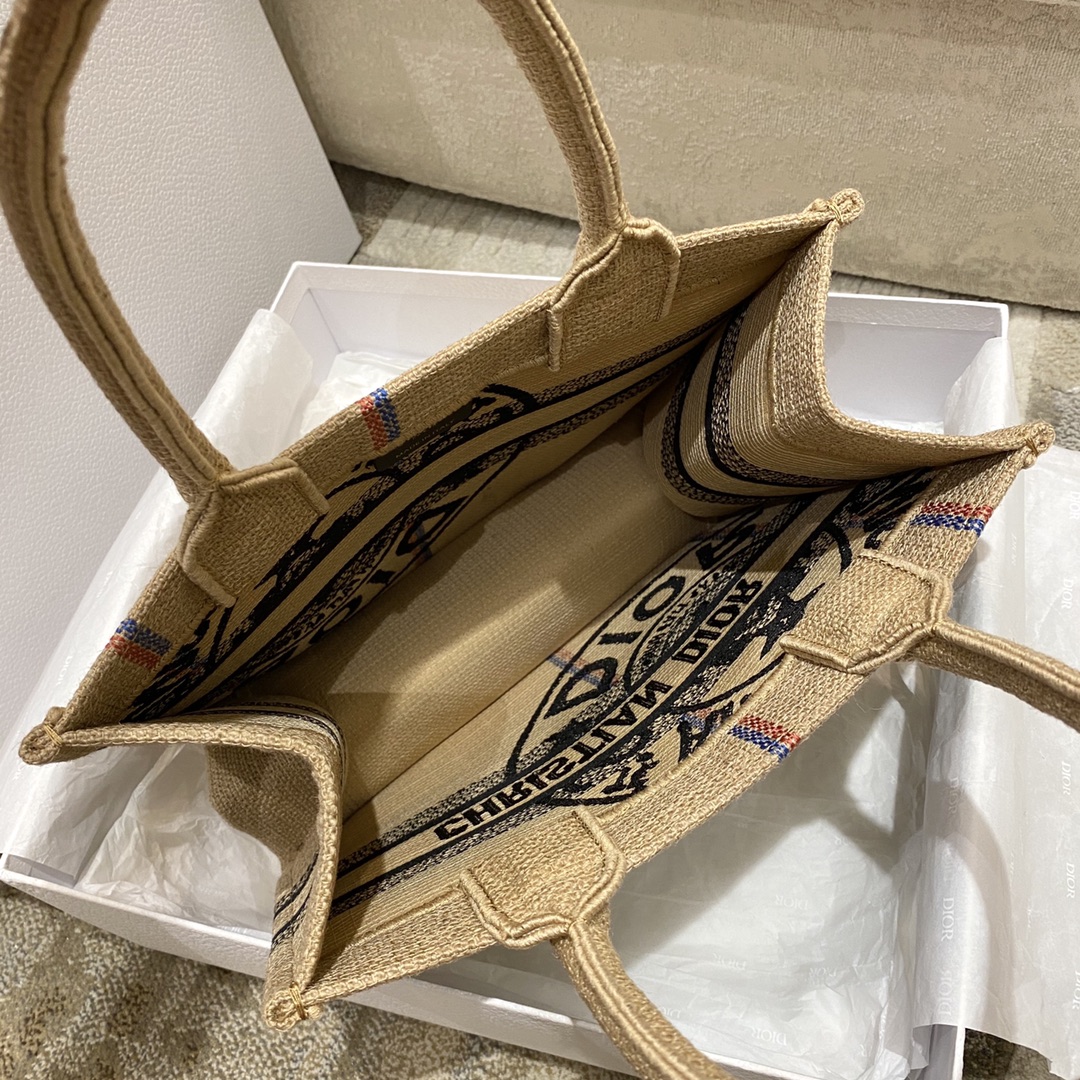 D*or small book tote-26*8*22cm