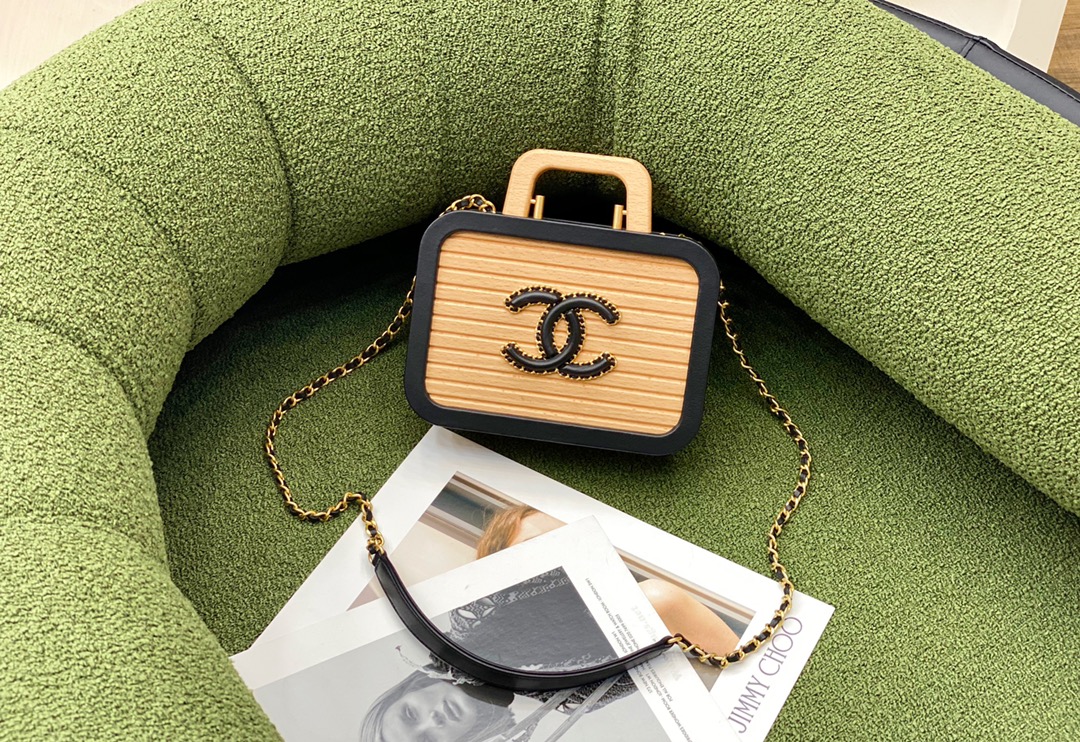 Ch@nel Vanity Bag-17x12x7CM