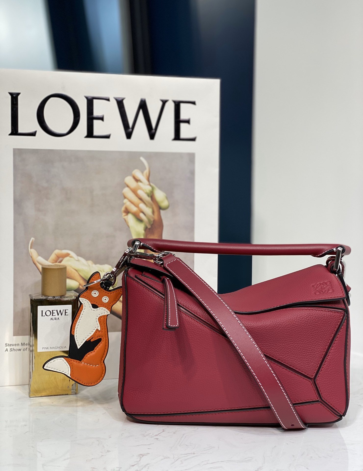 L0ew* puzzle small bag-24*10*14cm