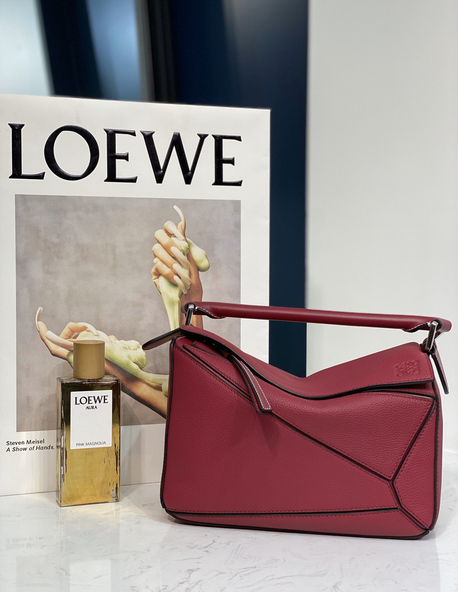 L0ew* puzzle small bag-24*10*14cm