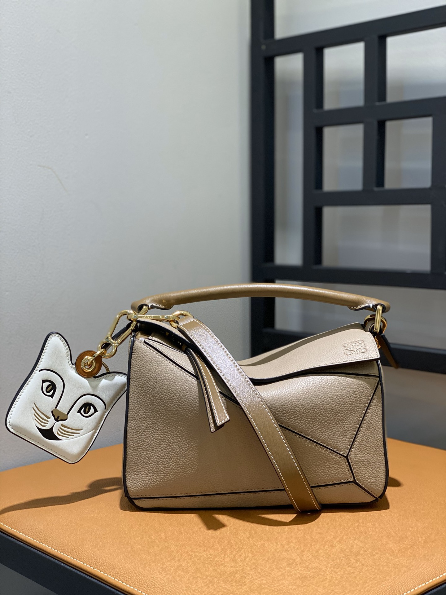 L0ew* puzzle small bag-24*10*14cm