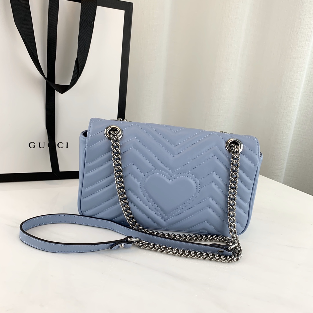 G*u*i marmont bag-14*23*6cm