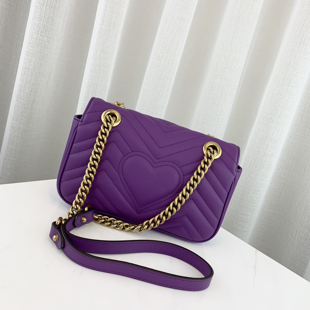 G*u*i marmont bag-14*23*6cm
