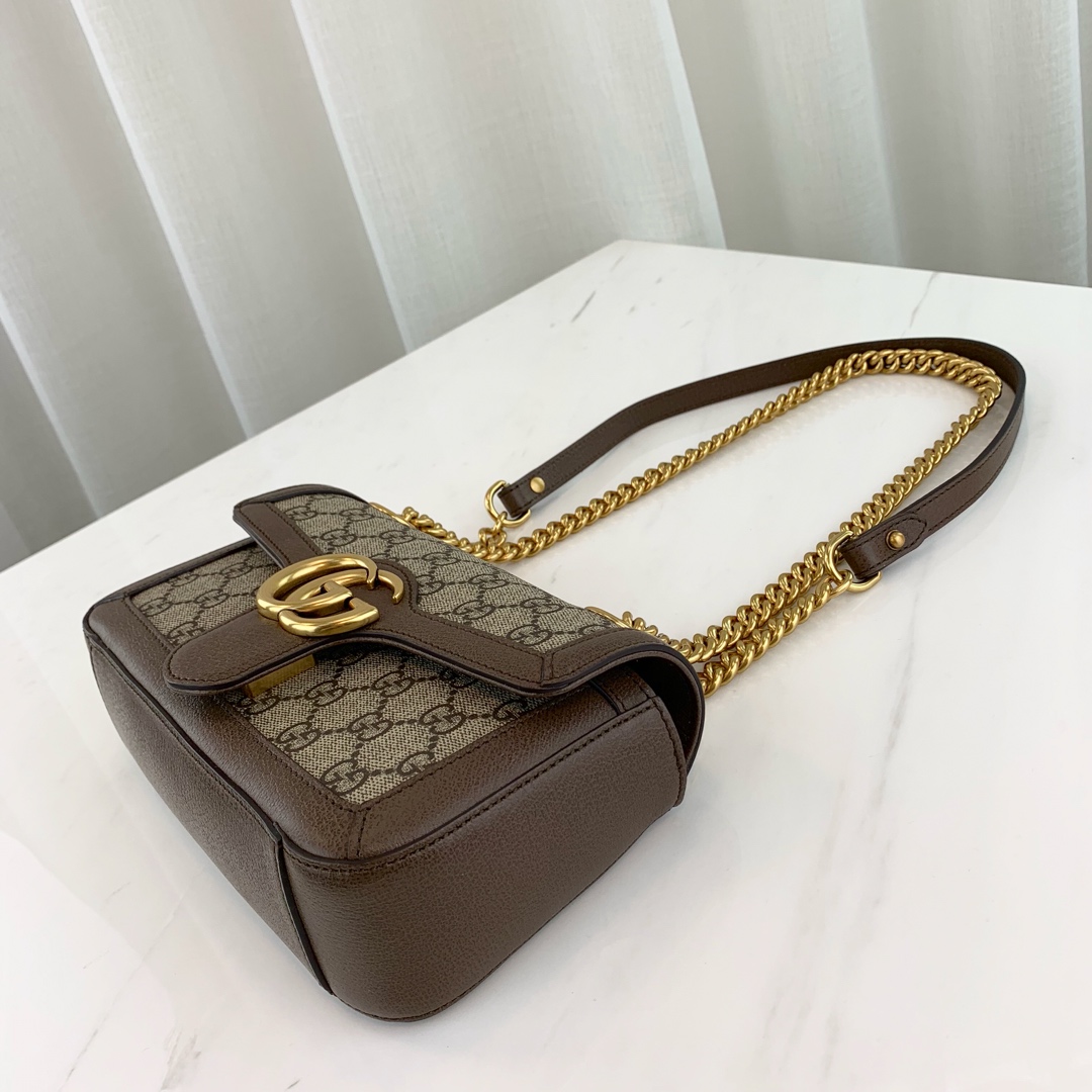 G*u*i marmont bag-14*23*6cm