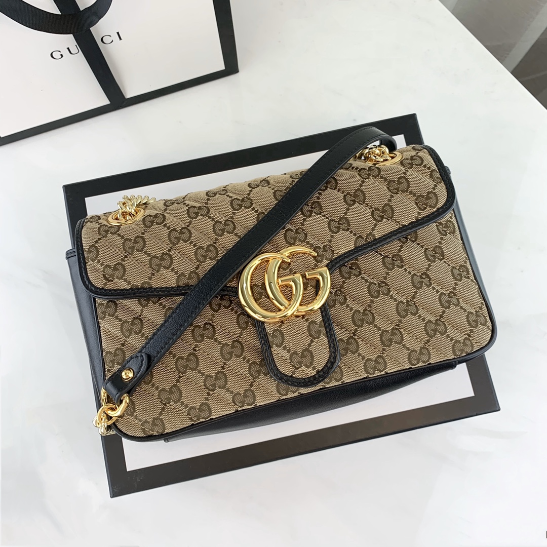 G*u*i marmont bag-26*15*7cm