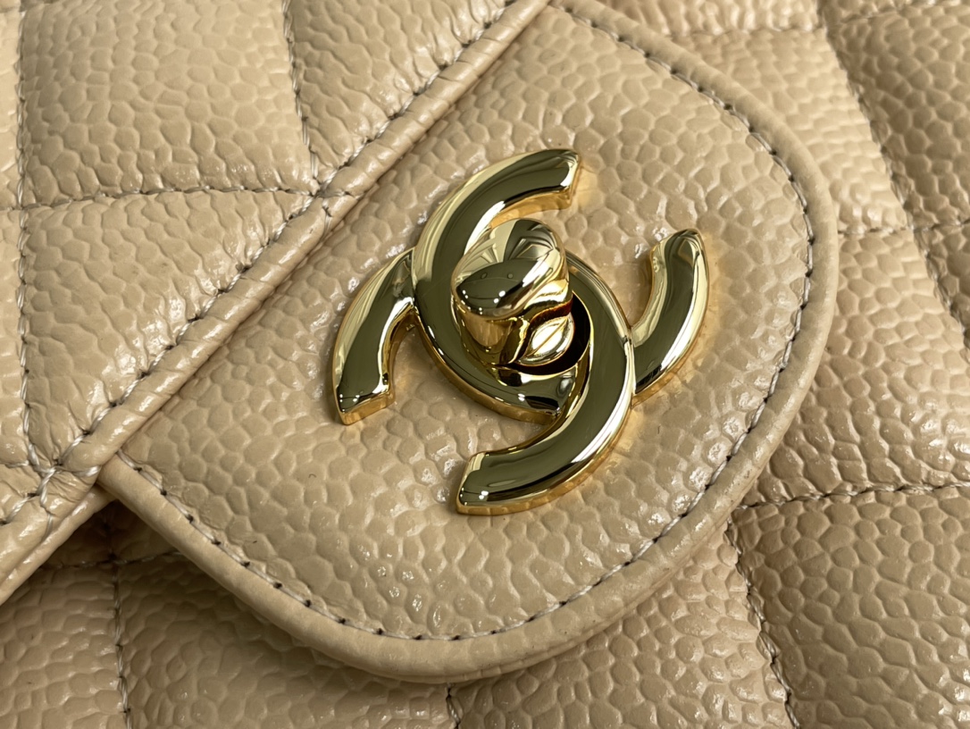 Ch@nel Flap Bag-Caviar Leather-25CM