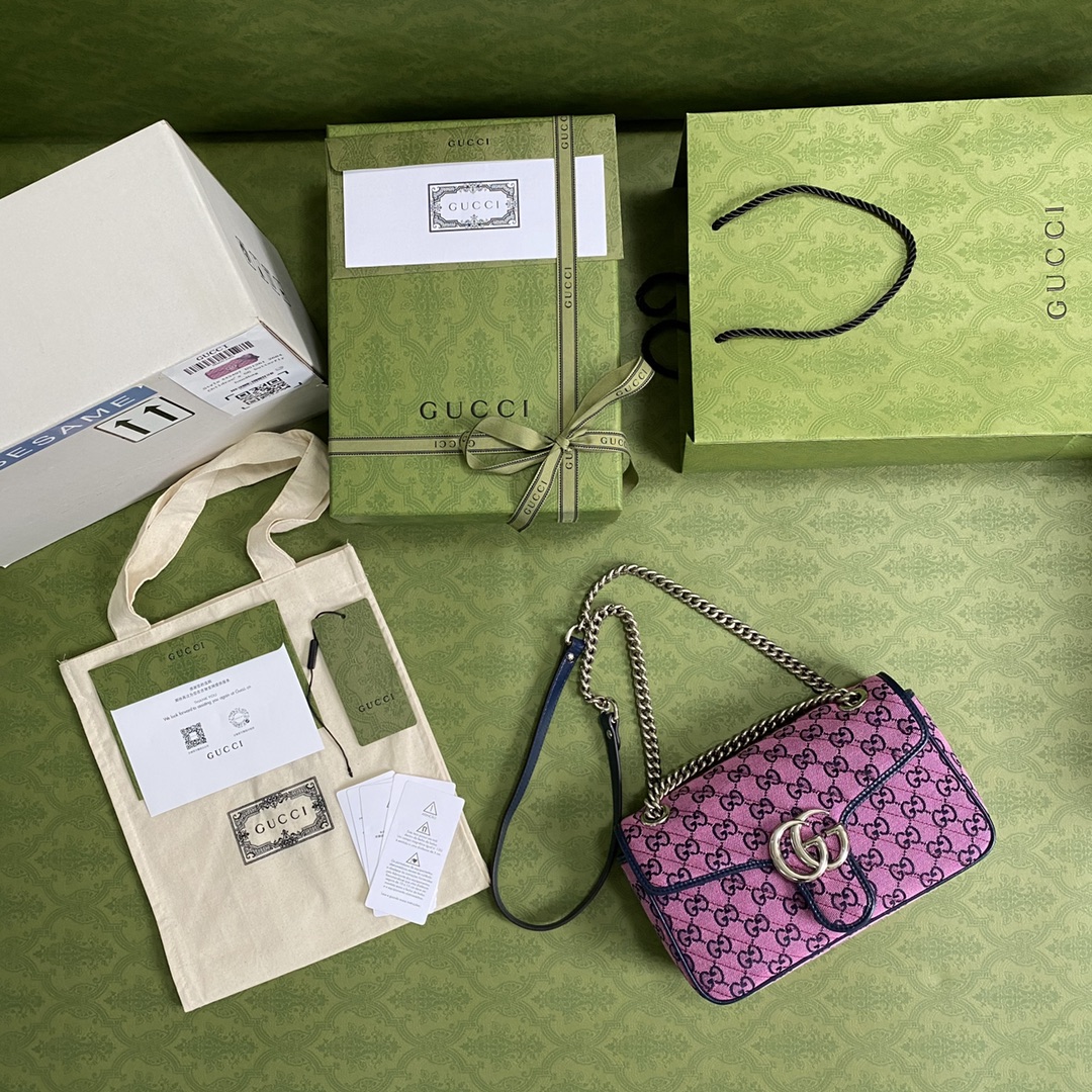 G*u*i marmont bag-26*15*7cm