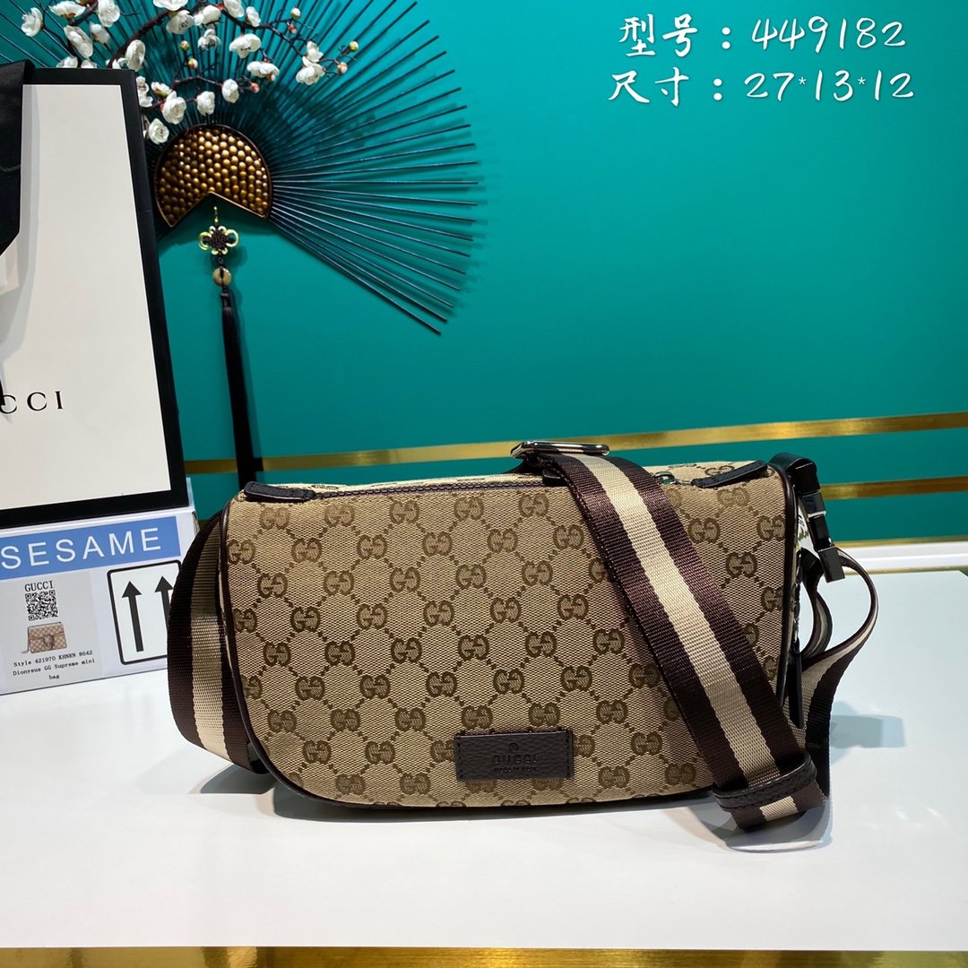 G*u*i crossbody bag-27*13*12cm