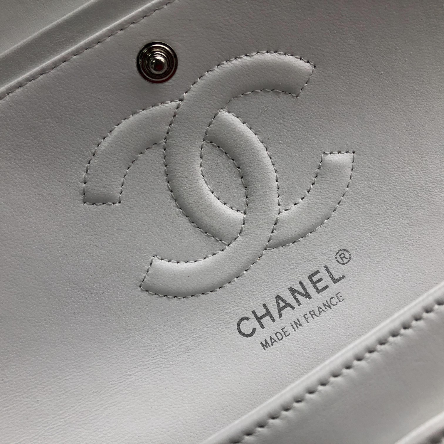 Ch@nel Flap Bag-Lambskin-25CM