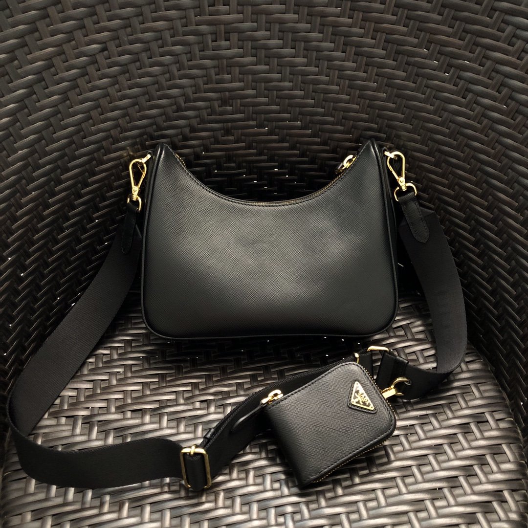 Pra*a hobo bag-bh204 -23*17*6.5cm