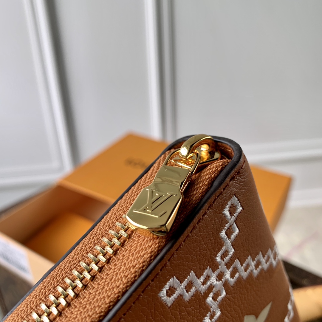 l0*is V*t0n monogram vernis zippy wallet m81141-19.5x10.5x2.5cm
