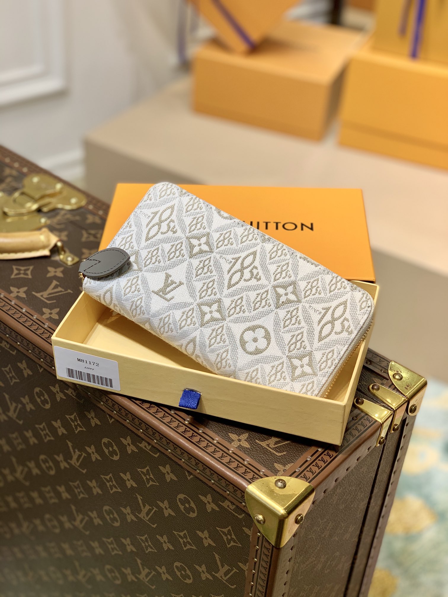l0*is V*t0n zippy wallet m81172-20*10cm