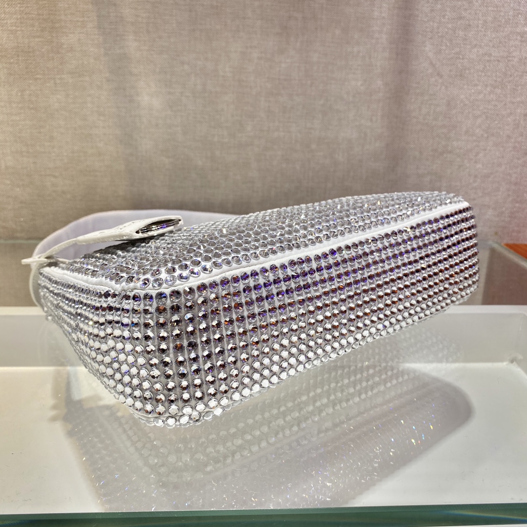 Pra*a nylon 1ne515 hobo bag-23*14*5cm