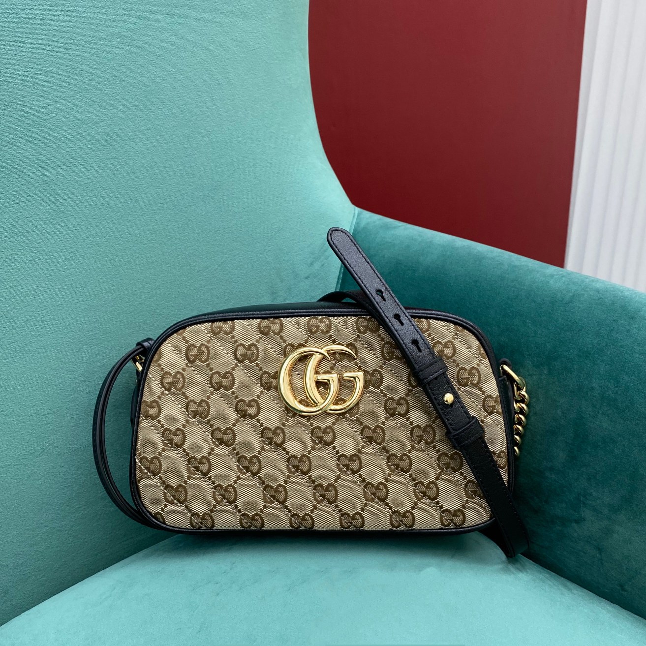 G*u*i marmont bag-24*7*12cm