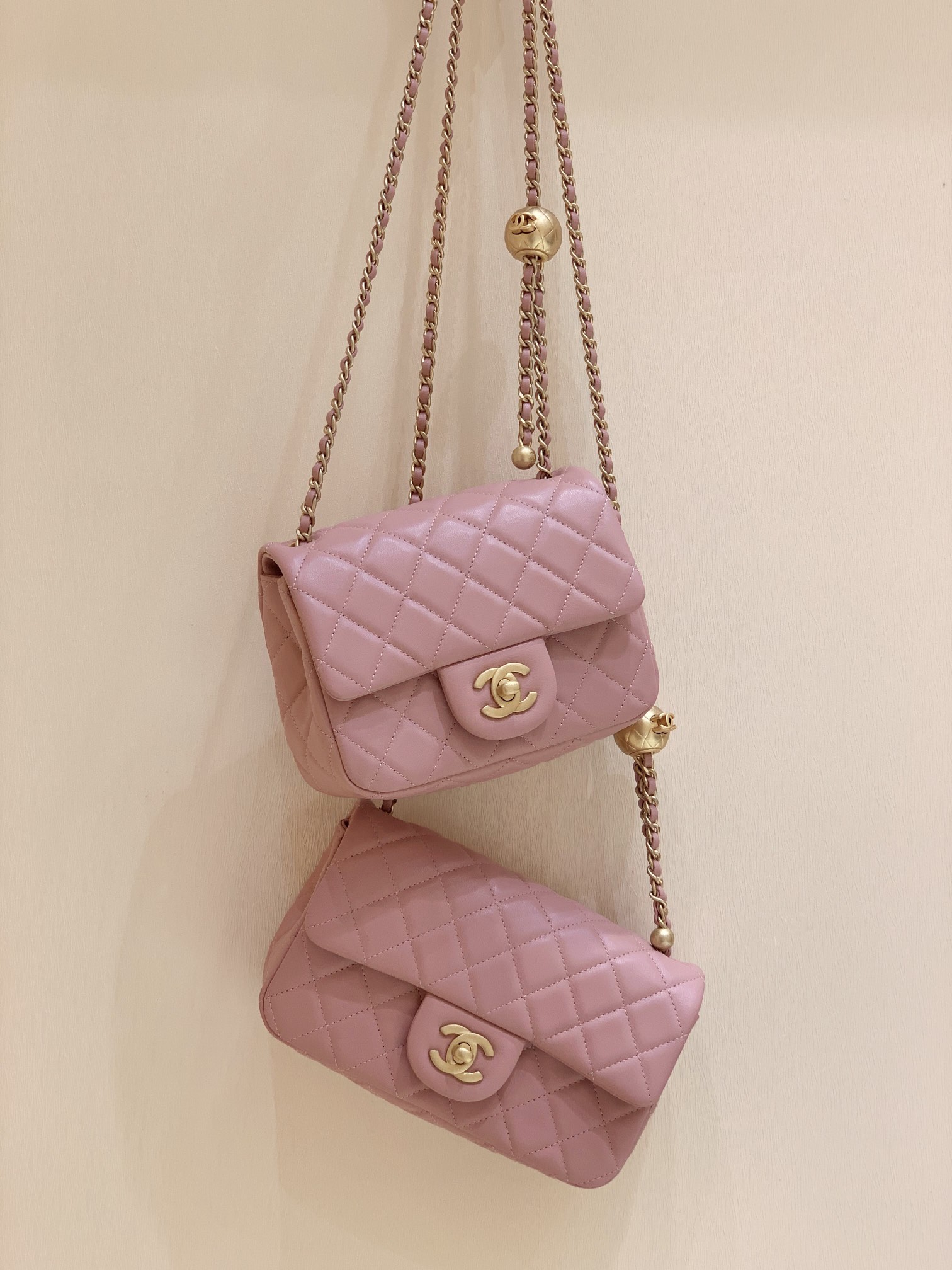 Ch@nel Flap Bag-17&20CM