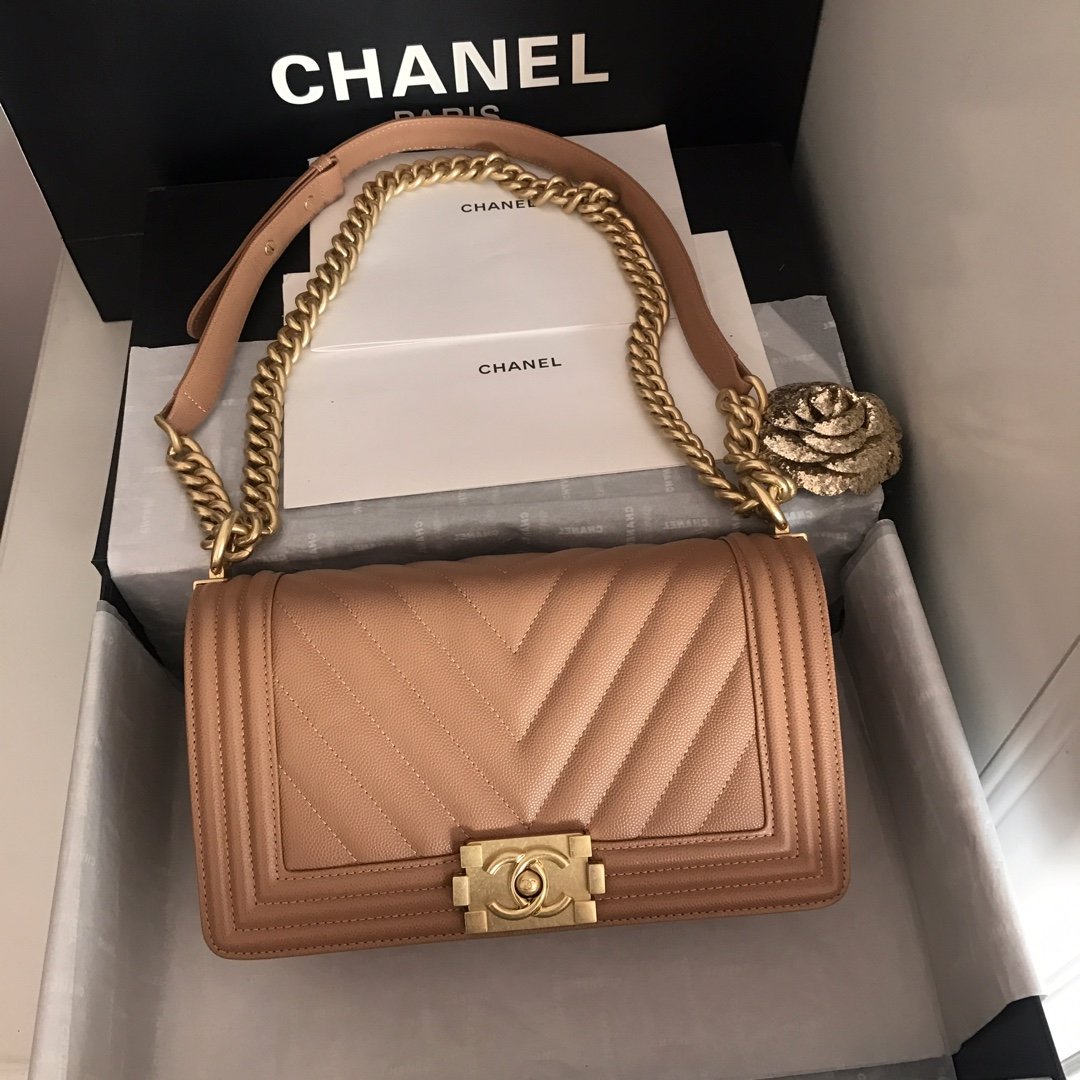 Ch@nel Boy Bag-25CM