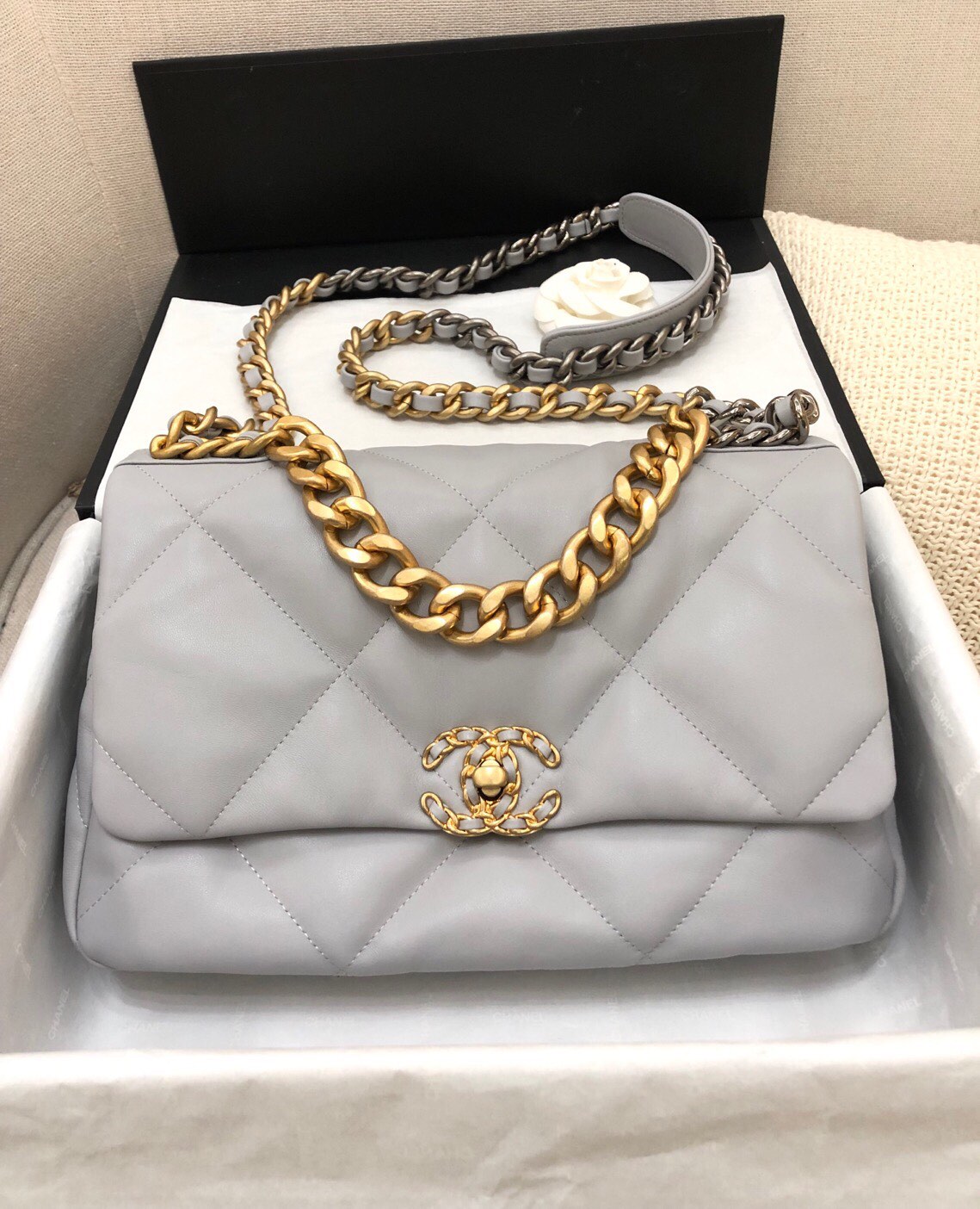 Ch@nel 19 Flap Bag-26&30CM