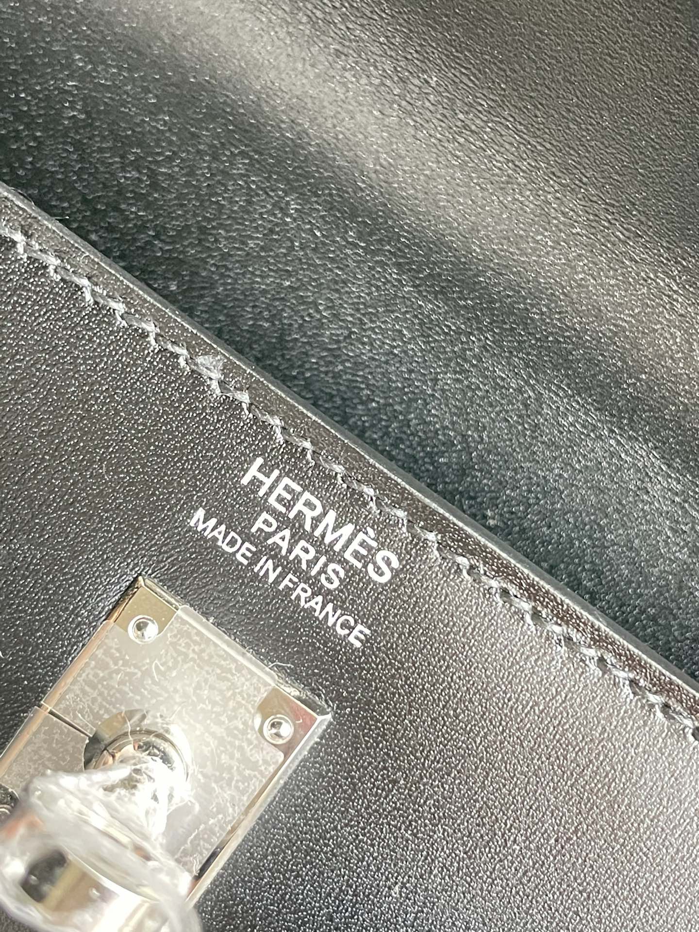 H**mes kelly 25cm-box leather