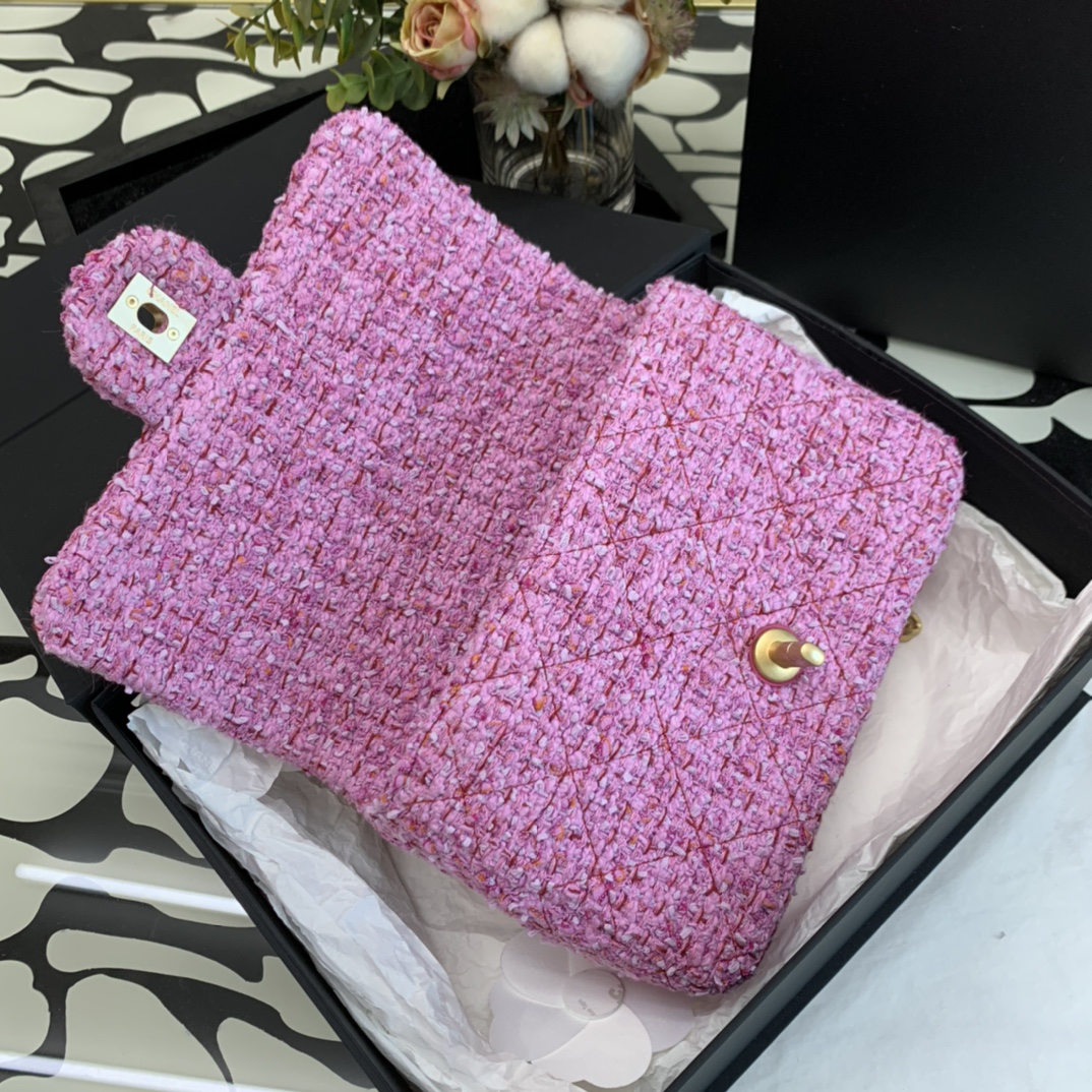 Ch@nel Flap Bag-21*14.5*5CM