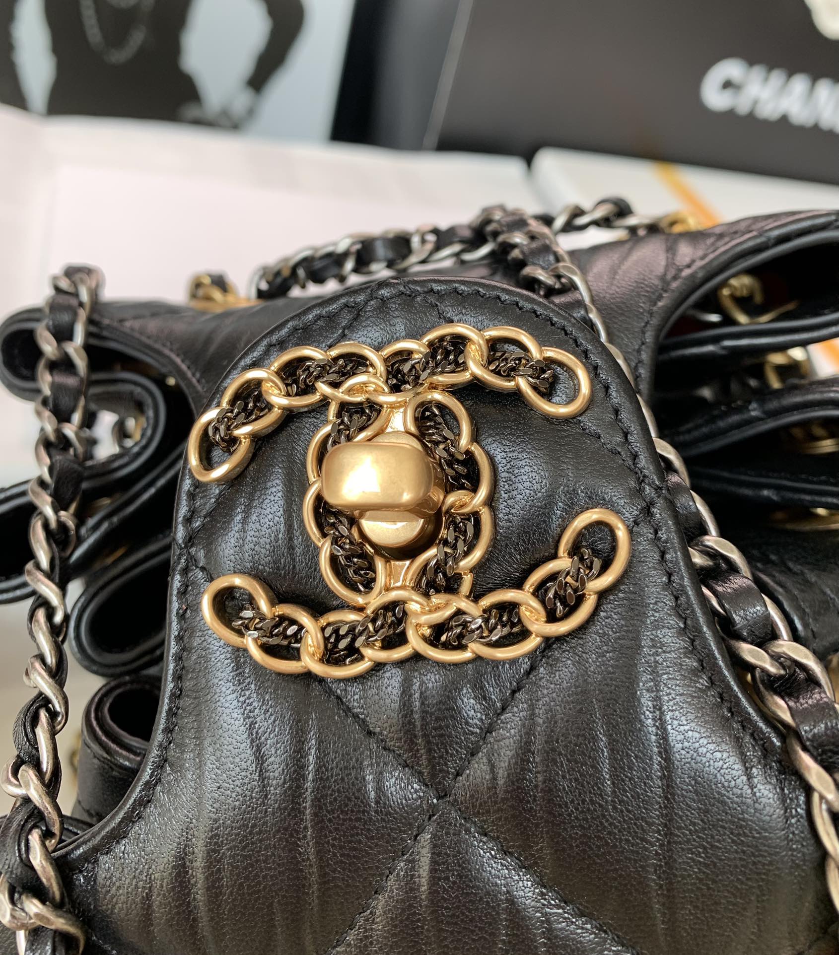 Ch@nel 2022SS Dumpling Bag