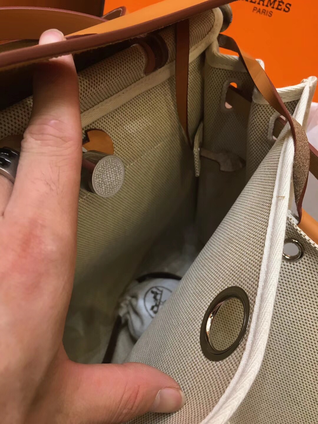 H**mes herbag-31cm