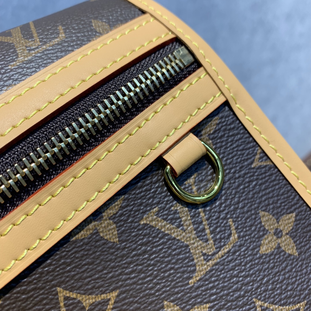 l0*is V*t0n m40106 vintage bag-25×9×21cm