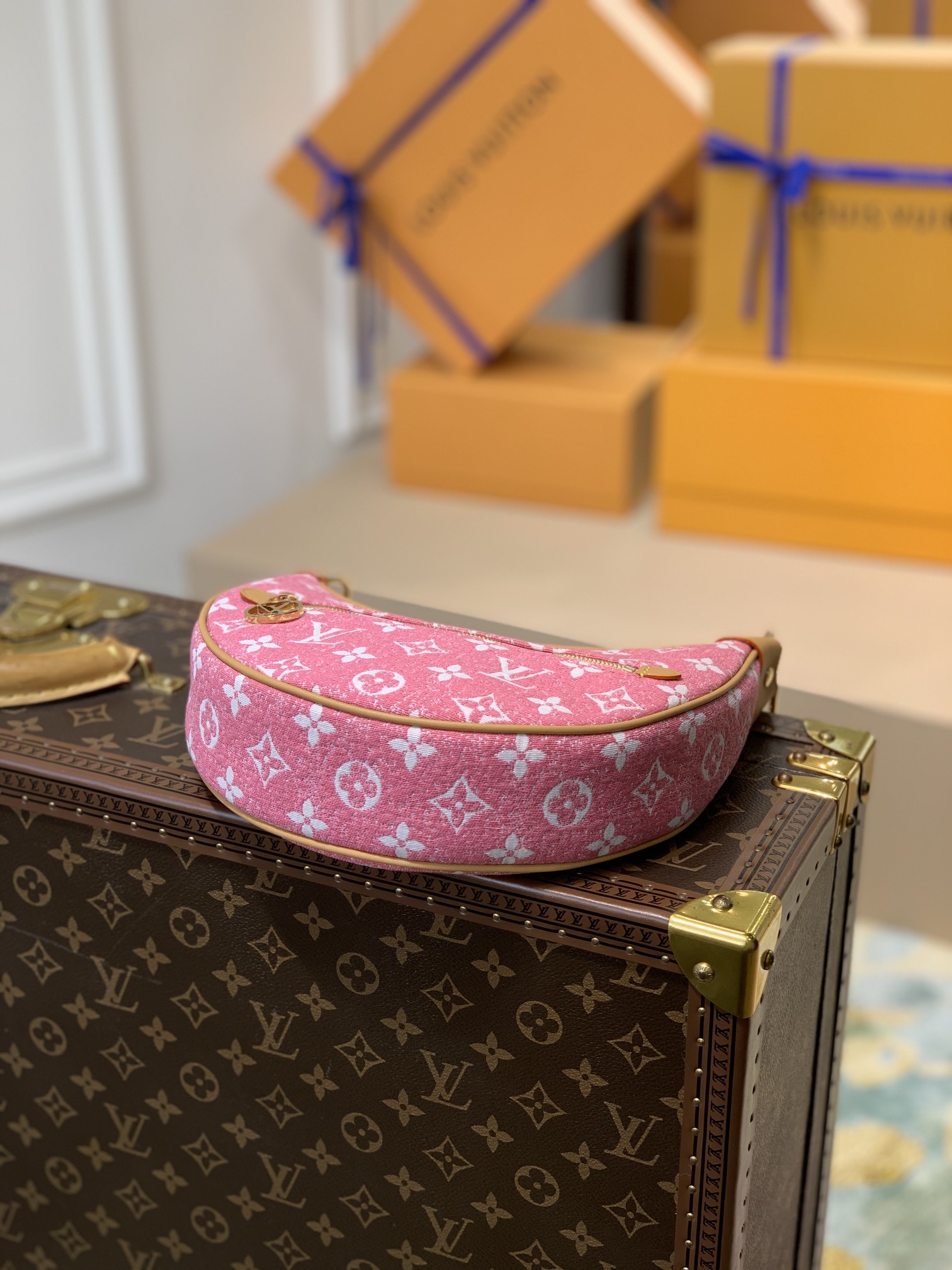 l0*is V*t0n loop handbags-m40511-23*13*6cm