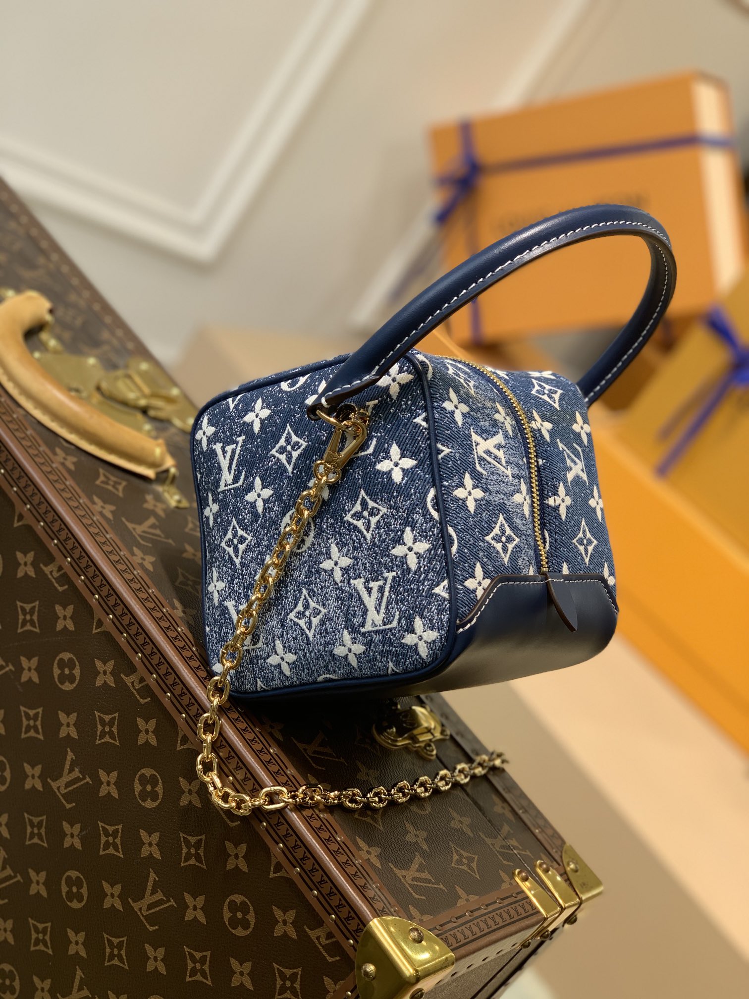 l0*is V*t0n square handbags- m59611-16*16*16cm