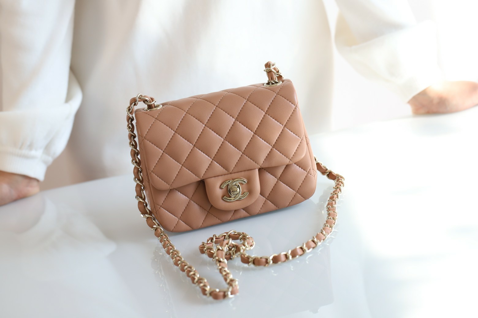 Ch@nel Flap Bag-17CM