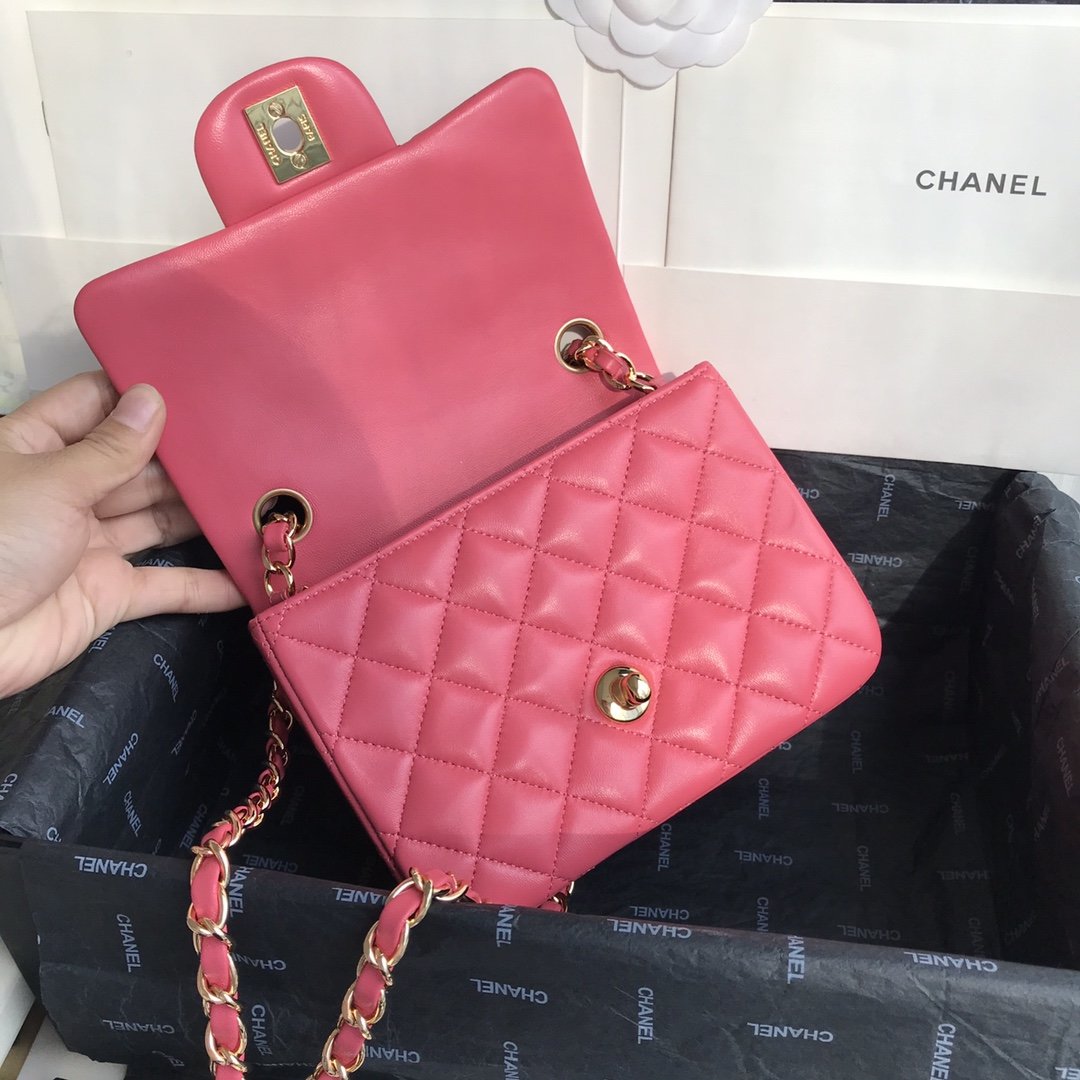 Ch@nel Flap Bag-17CM