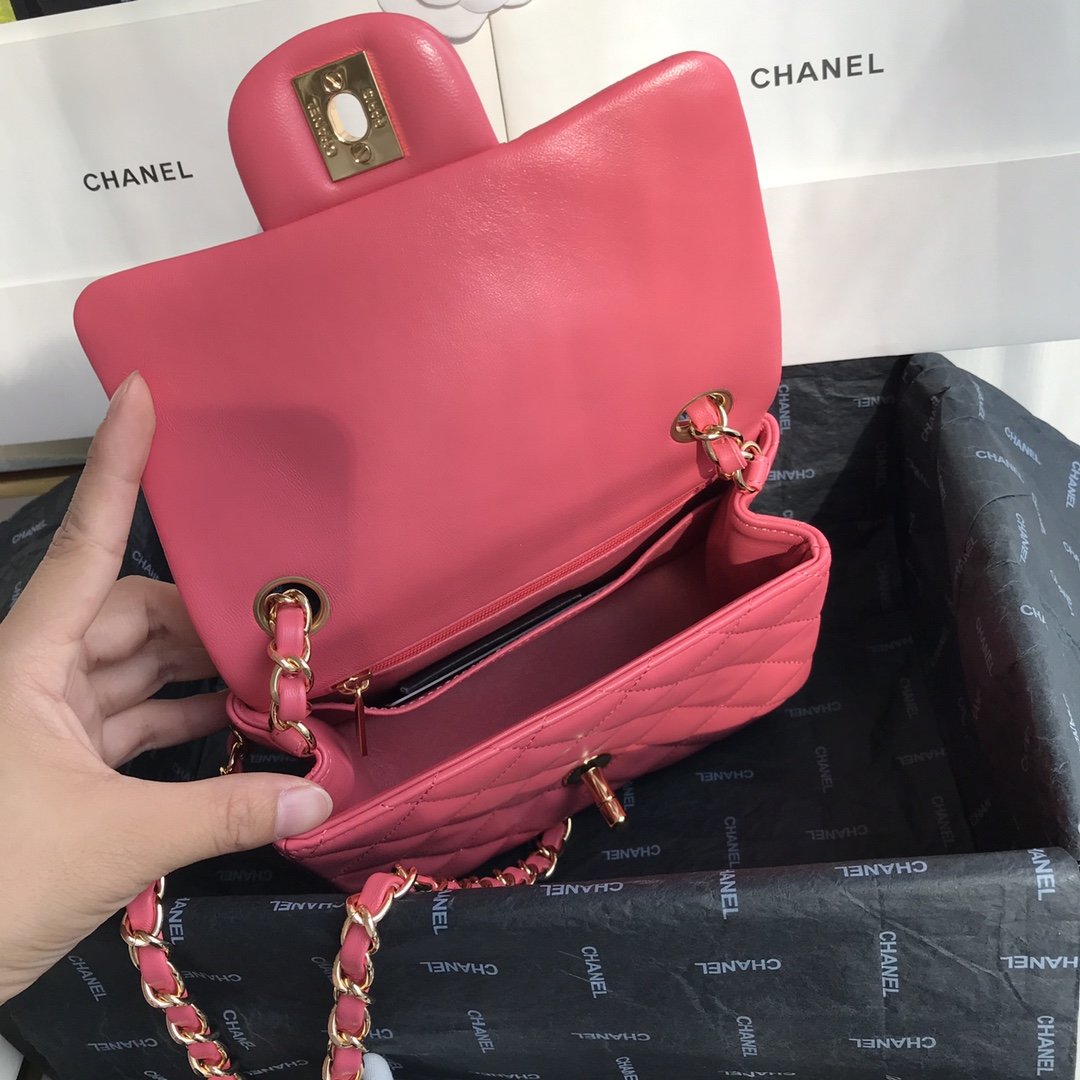 Ch@nel Flap Bag-17CM