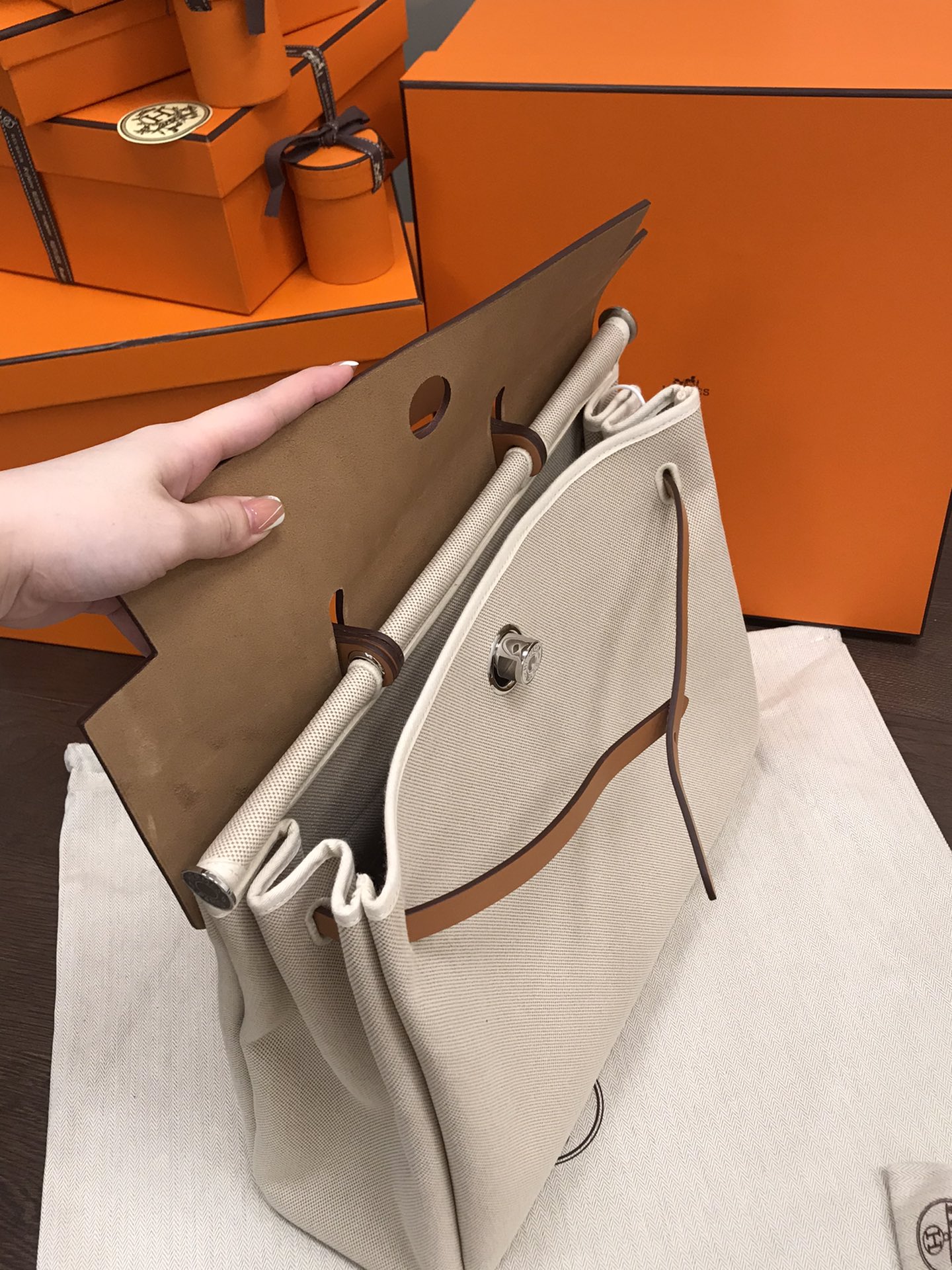 H**mes herbag-31cm