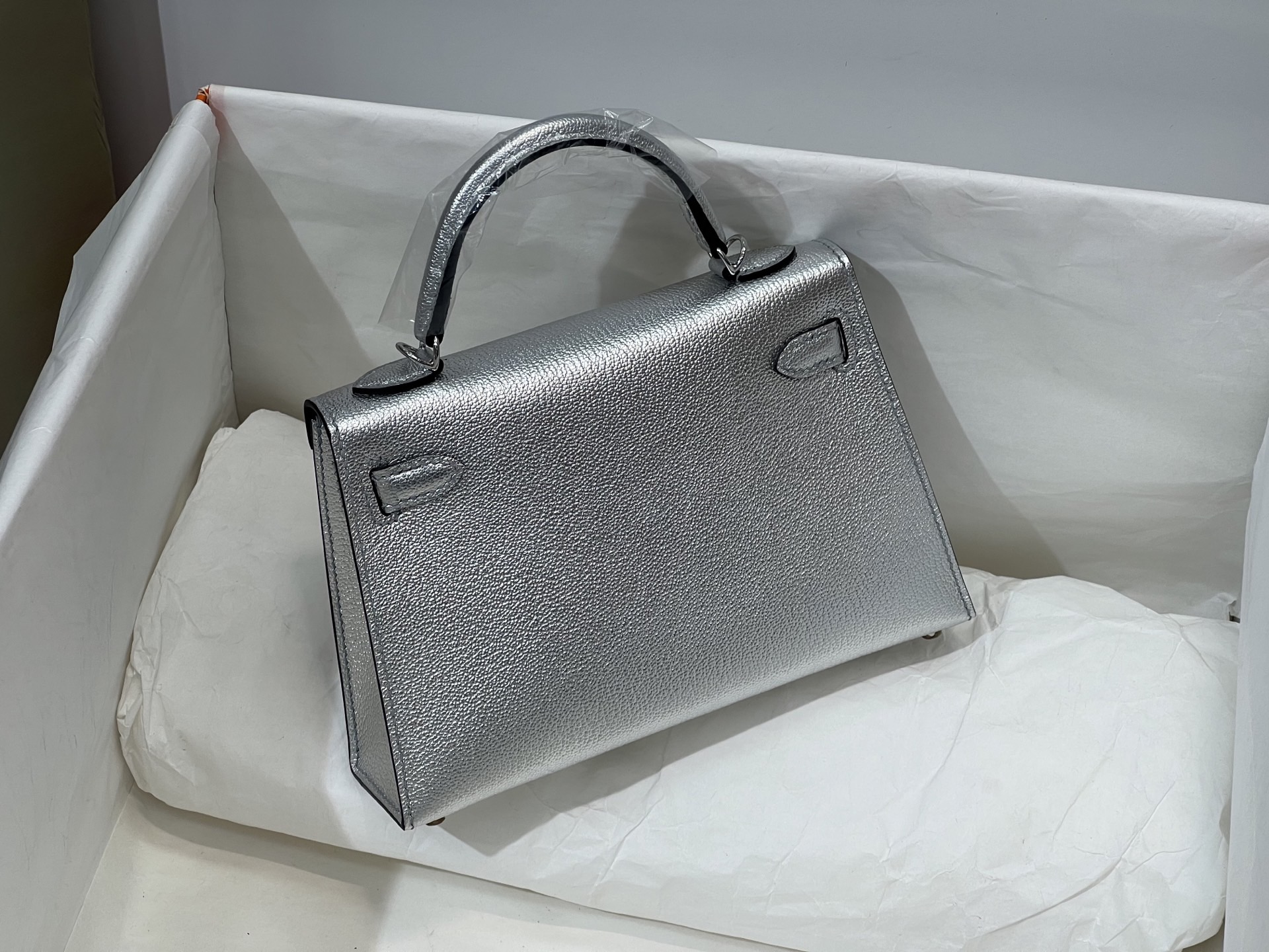 H**me5 Mini Kelly Chèvre 19