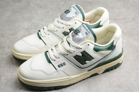 new Ba1an*e 550 aime leon dore white green-bb550ald