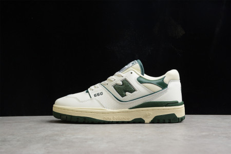 new Ba1an*e 550 aime leon dore white green-bb550ald