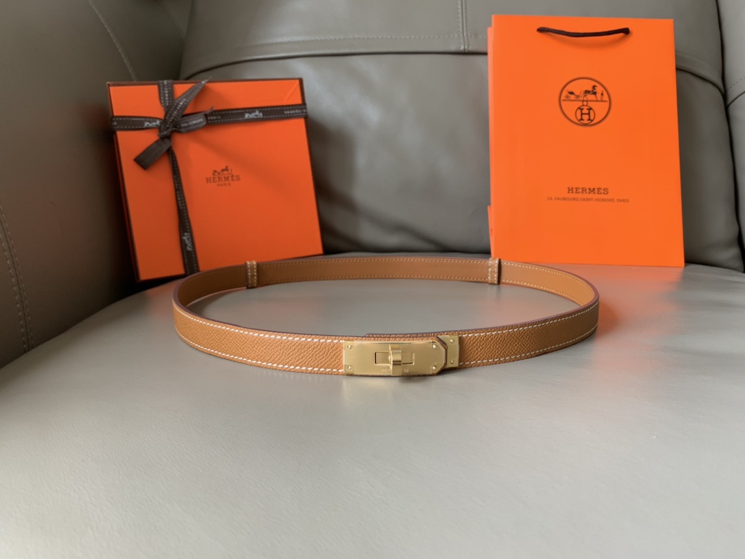 H**mes belt-1.8cm