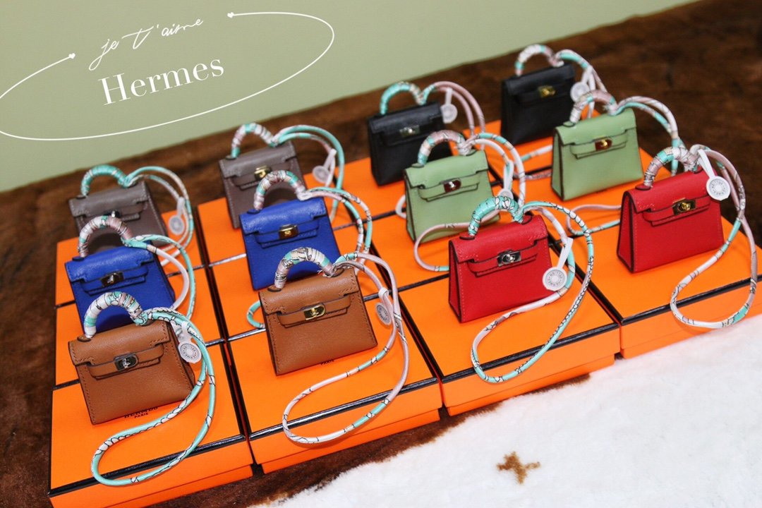 H**mes kelly twilly bag charm