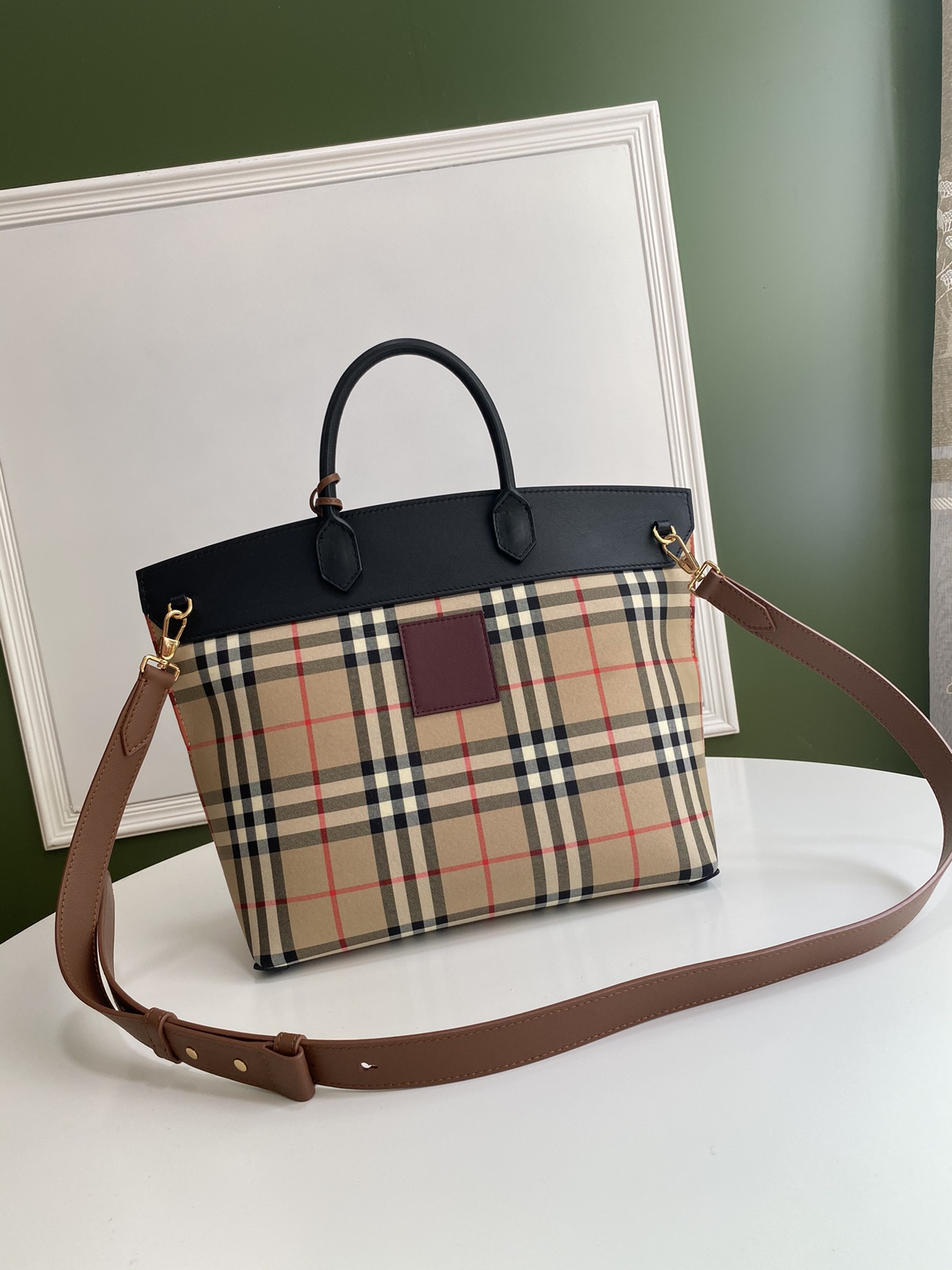 B**rry society vintage tote-28*36*29cm