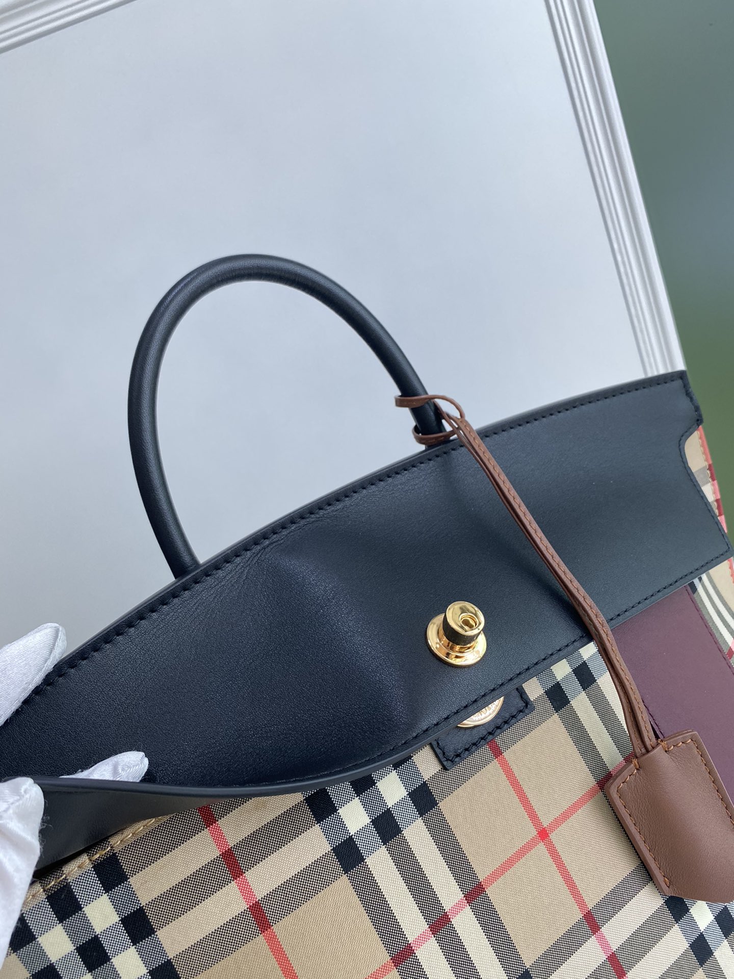 B**rry society vintage tote-28*36*29cm