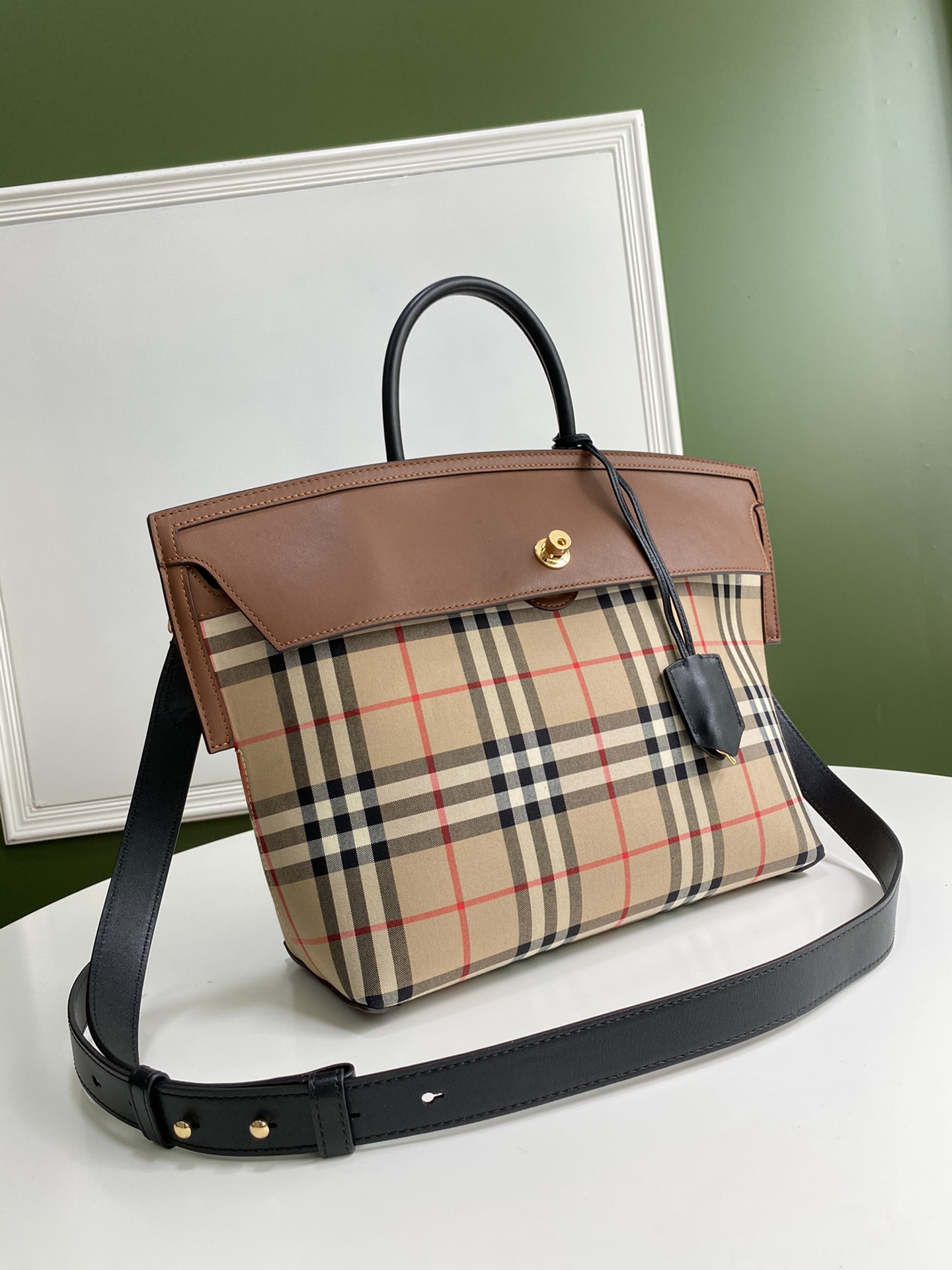 B**rry society vintage tote-28*36*29cm