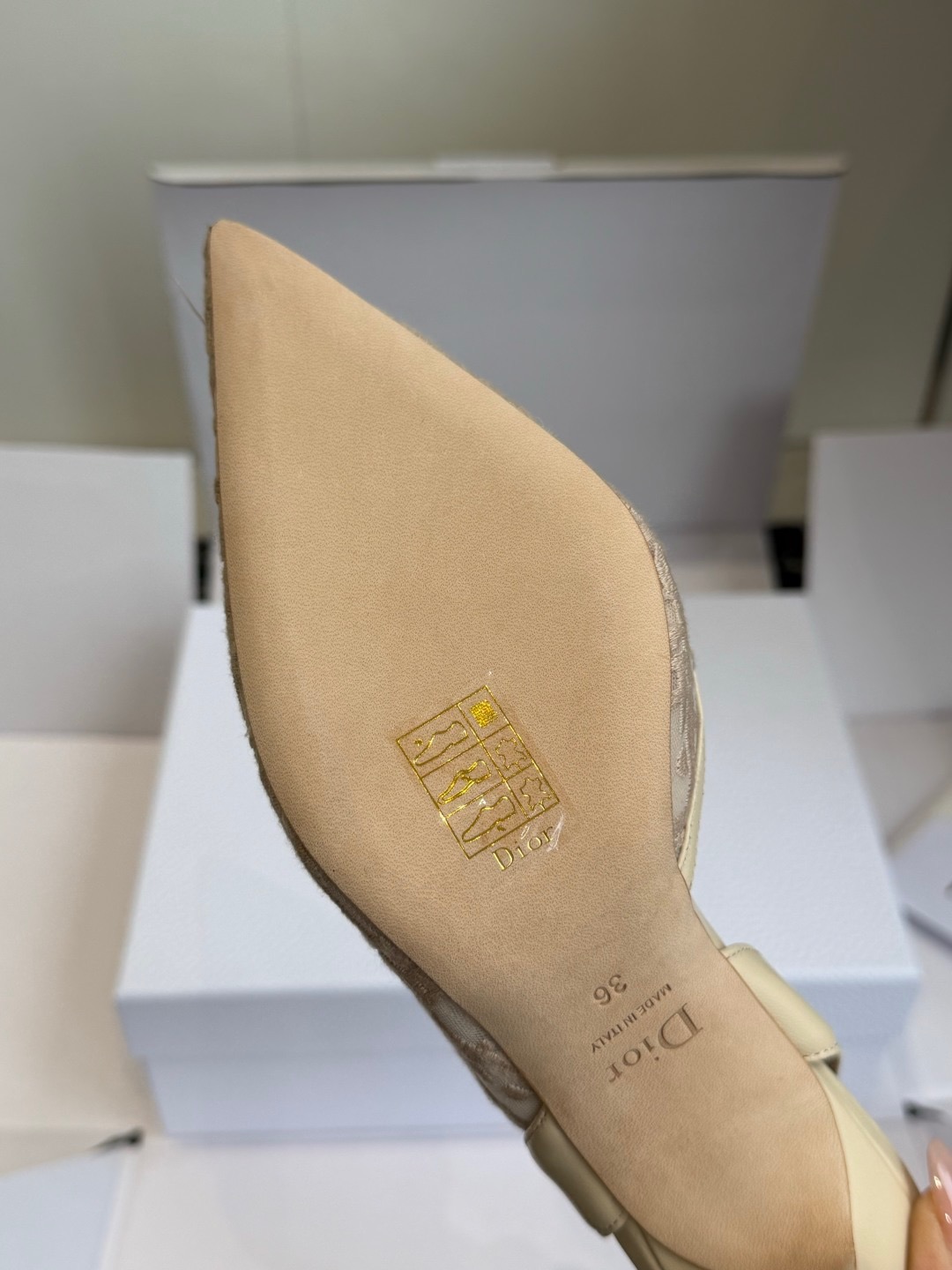 Dio*r AD10rable Slingback Pumps-7.5CM