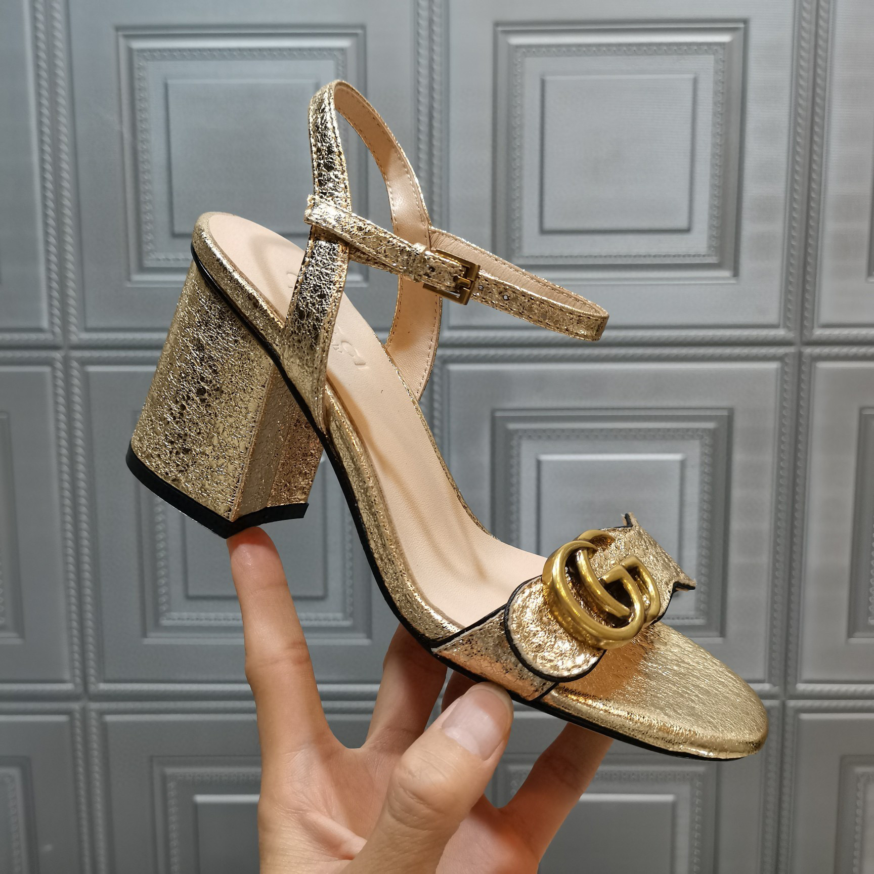 G*u*i heels-7.5cm